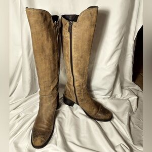 Donald J Pliner Western Couture Collection Italian Leather Boots Size 8 1/2